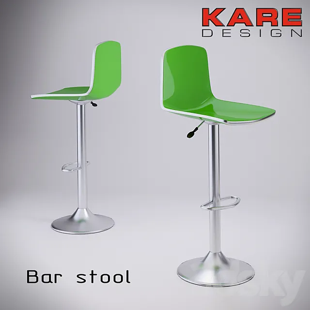 KARE BAR STOOL 3D Model