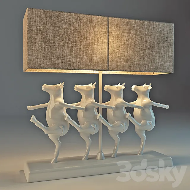 KARE. Dancing Cows 3DModel