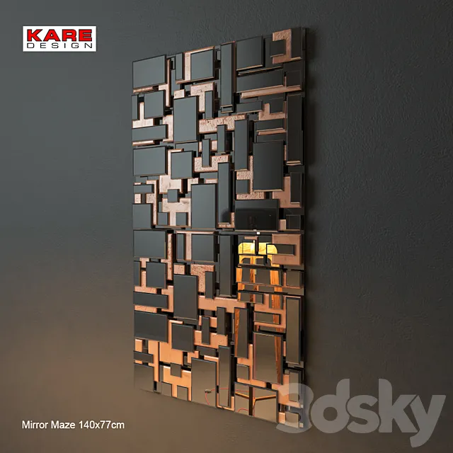 KARE design Mirror Maze 3D Model