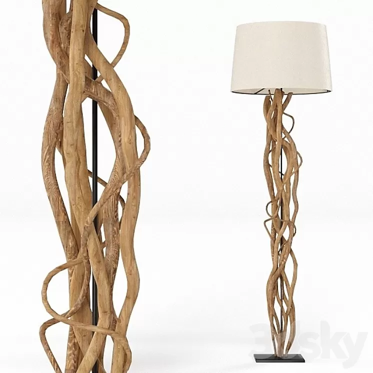 Kare scultra Lamp 3D Model
