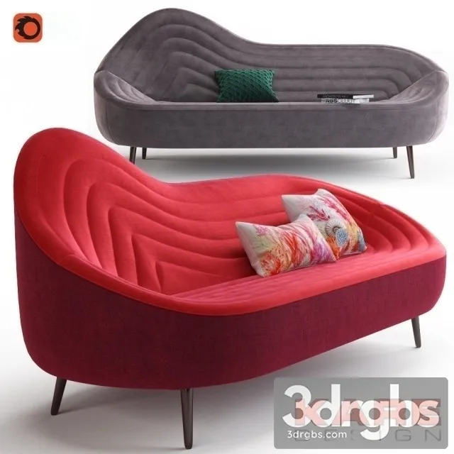 Kare Sofa Isobarkare 3D Model Free
