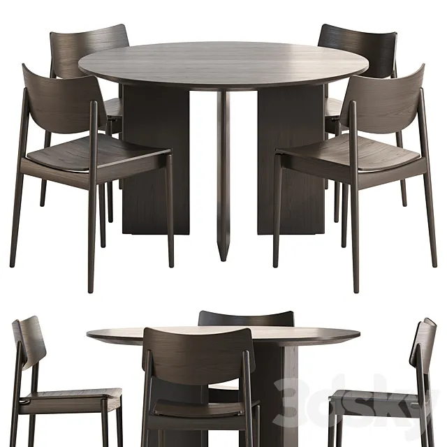 Karimoku Case Study _ A-DT03 and A-DC01 3DModel