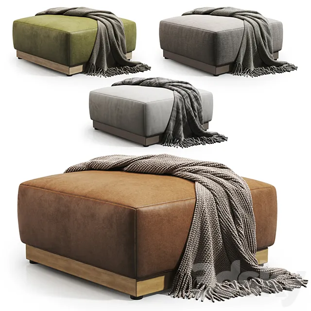 Karimoku N-S02 Modular Fabric Pouf Free Download