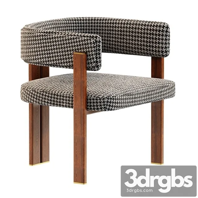 Karl Dining Chair 3 3D Model Free