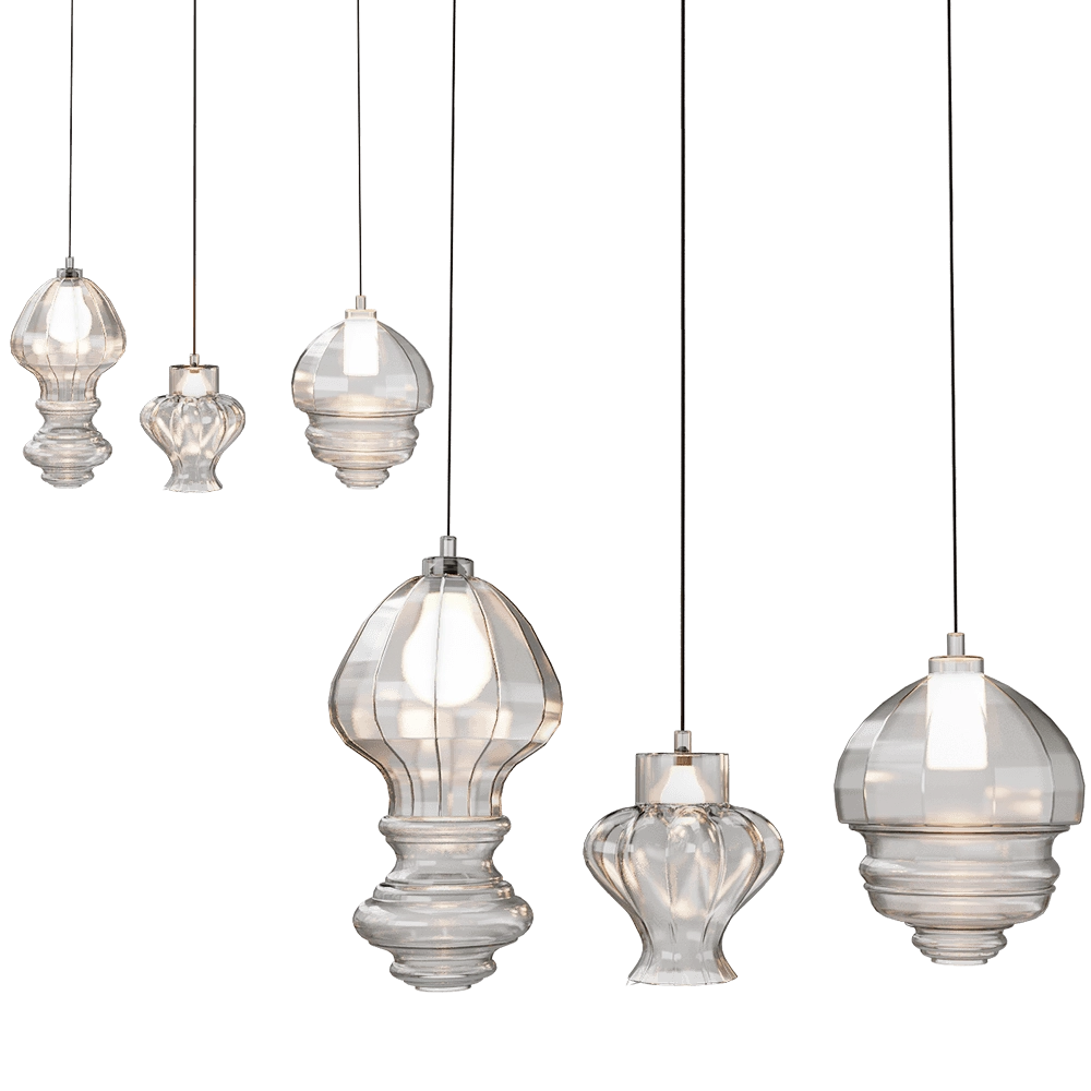 Karman  - Ceiling lamp Ceraunavolta 3D Model