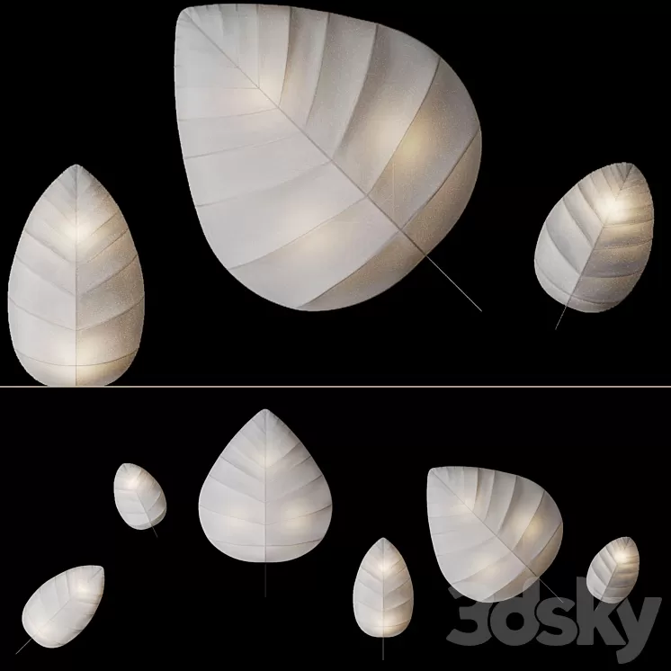 Karman – Eden (Wall ceiling light) 3D Model