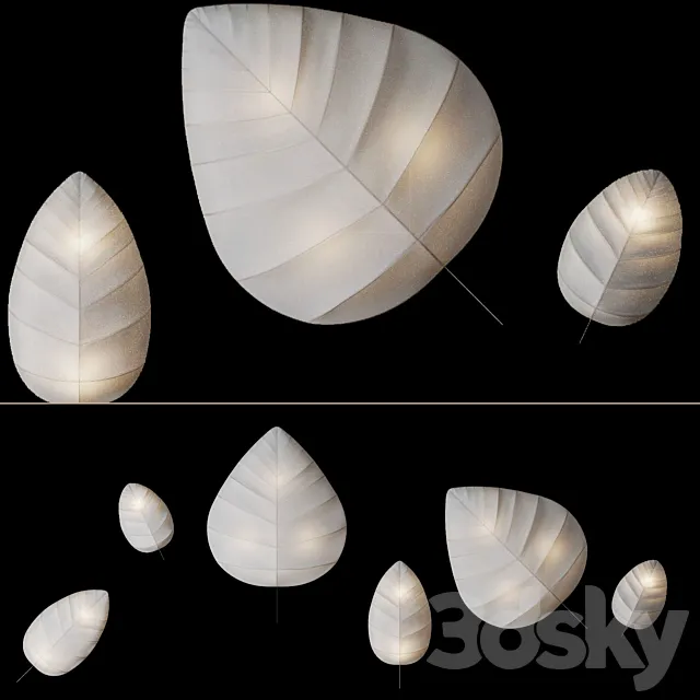 Karman - Eden (Wall ceiling light) 3D Model