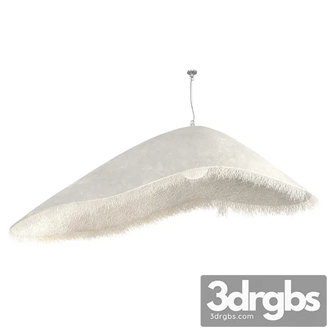 Karman Fiberglass Pendant Lamp Moby Dick 3D Model Free
