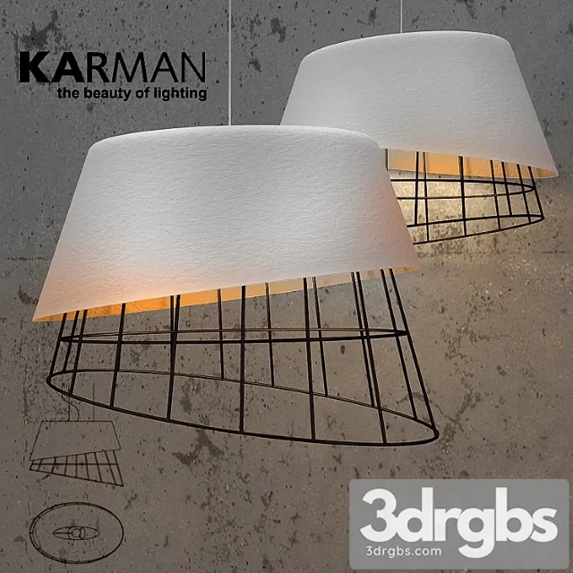 Karman Mono 3D Model Free