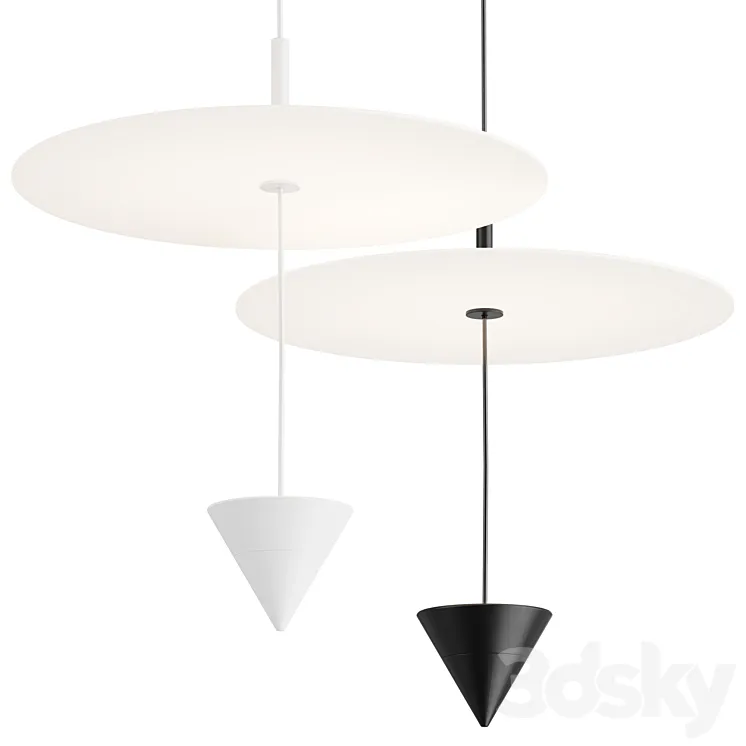 Karman STRALUNATA | Hanging lamp 3D Model Free