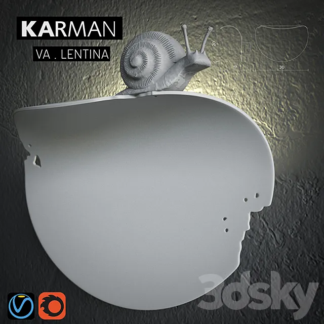 Karman VA.LENTINA 3DModel