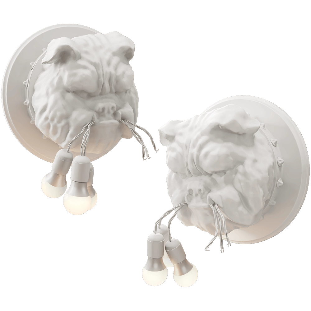 Karman  - Wall lamp Amsterdam 3D Model