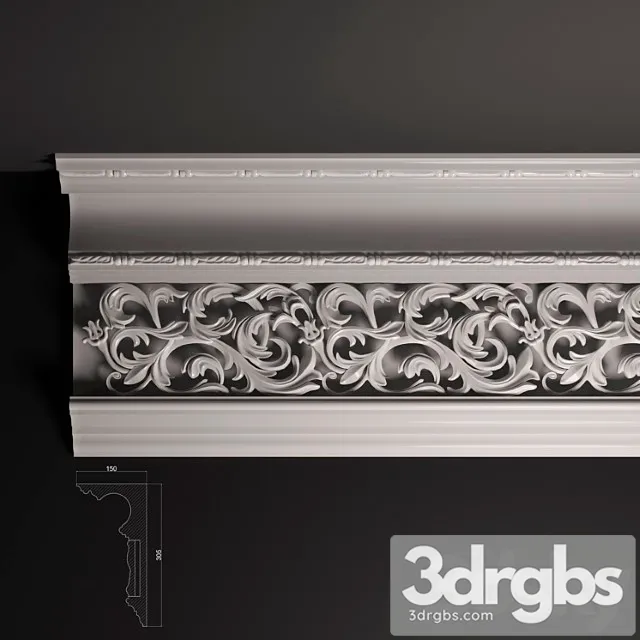 Karniz Torus Stil 3 3D Model Free