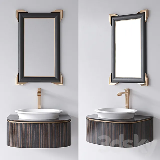 Karol Bania Ebony Gold 3D Model