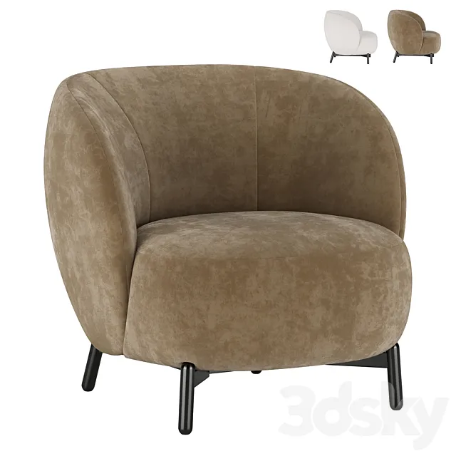 Kartel Luman armchair 3D Model