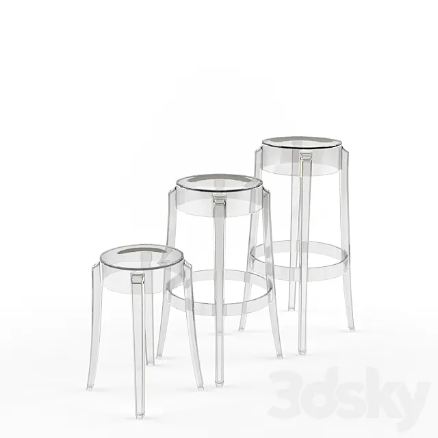Kartell _ Charles Ghost 3DModel