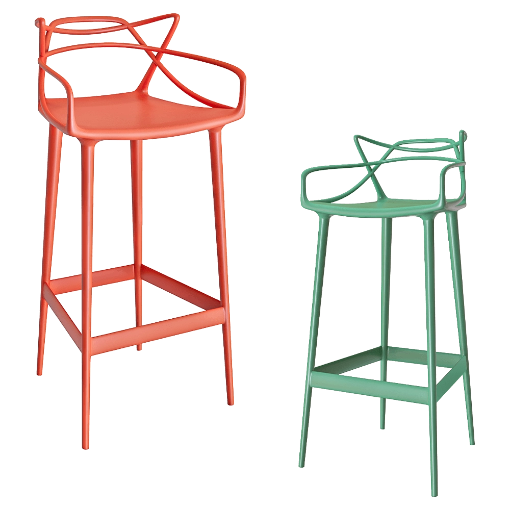 Kartell - Bar stool Master 3D Model