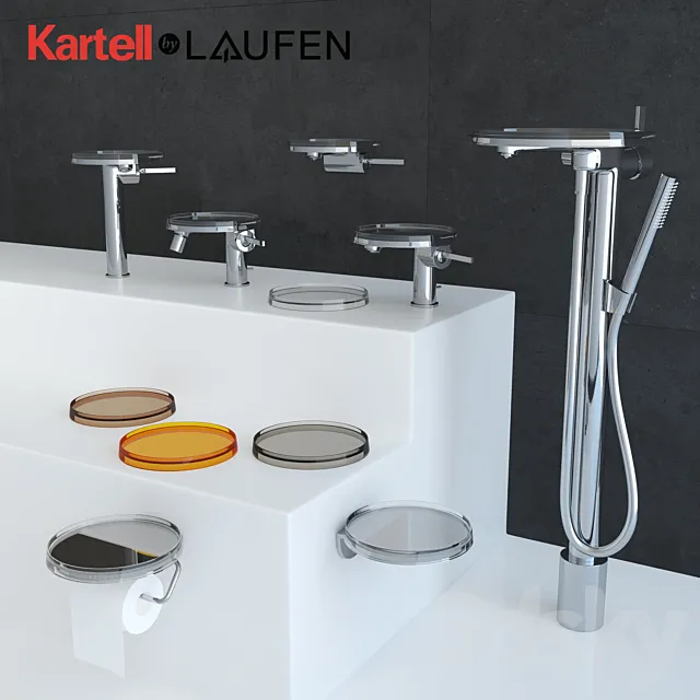 KARTELL by LAUFEN Bathroom Set - Faucets _ Mixers & Accessories 3DModel