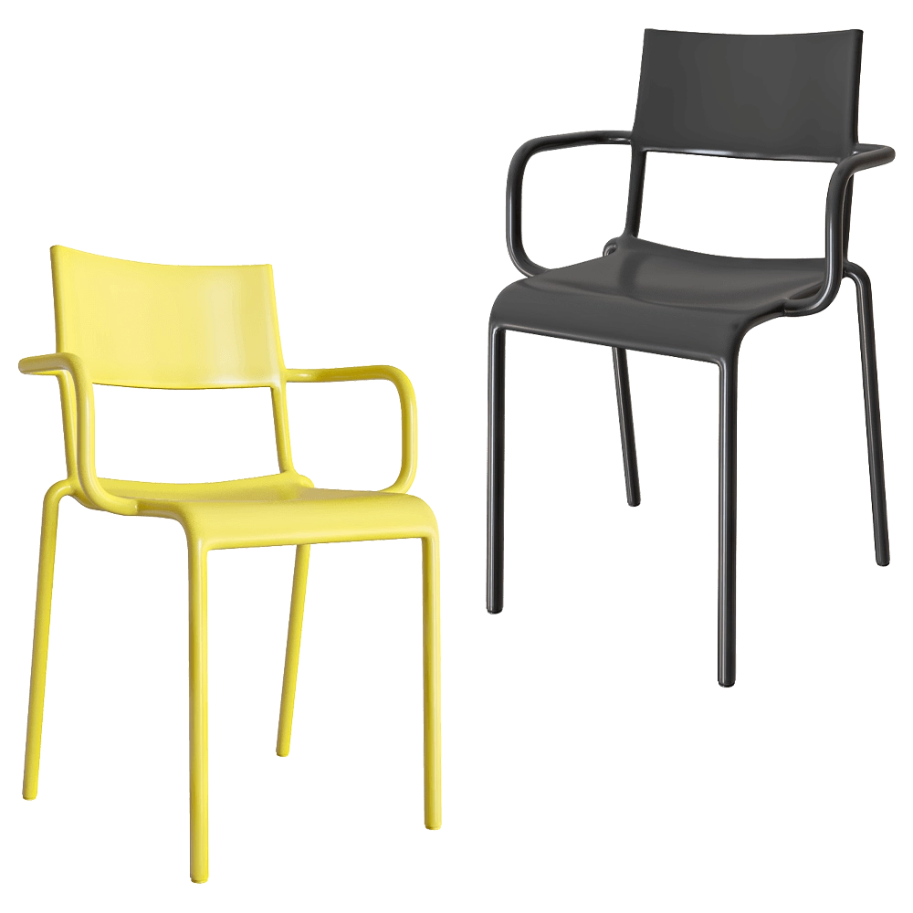 Kartell - Chair Generic A 3D Model