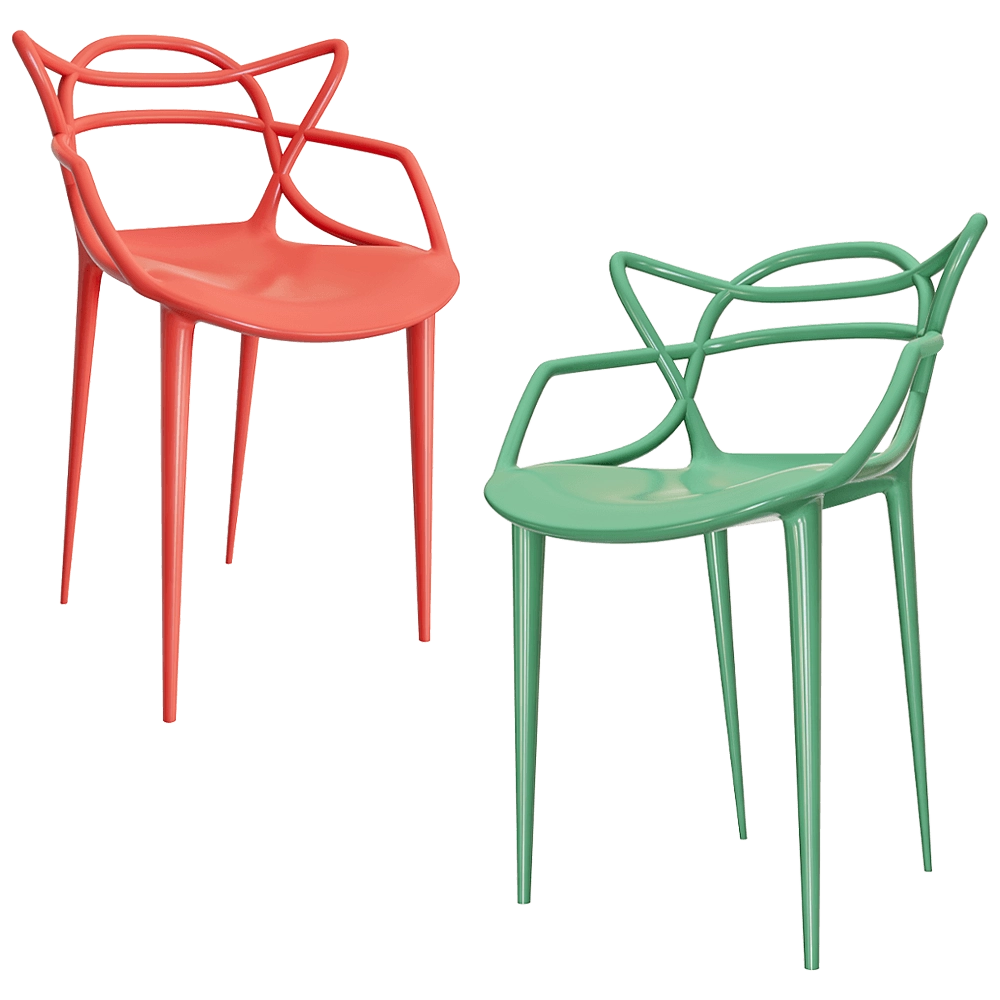 Kartell - Chair Masters 3D Model