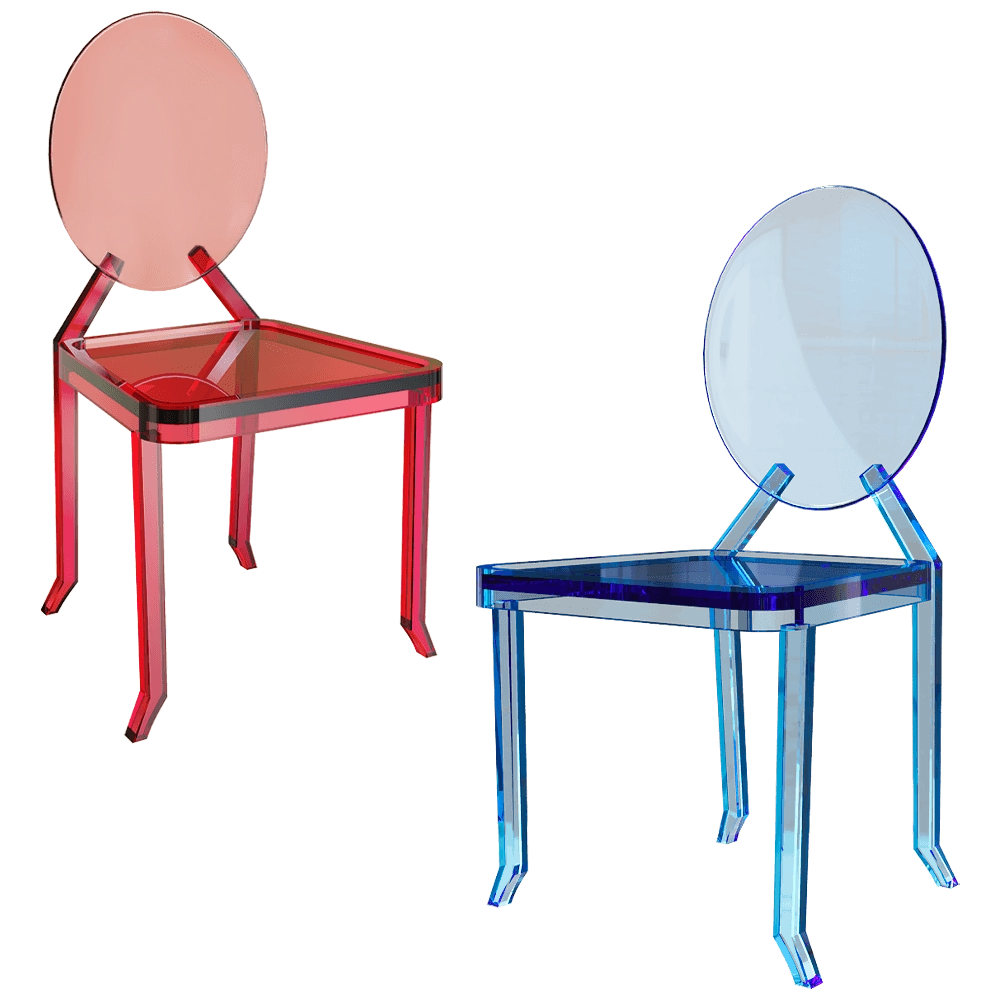 Kartell - Chair Victoria Ghost 3D Model