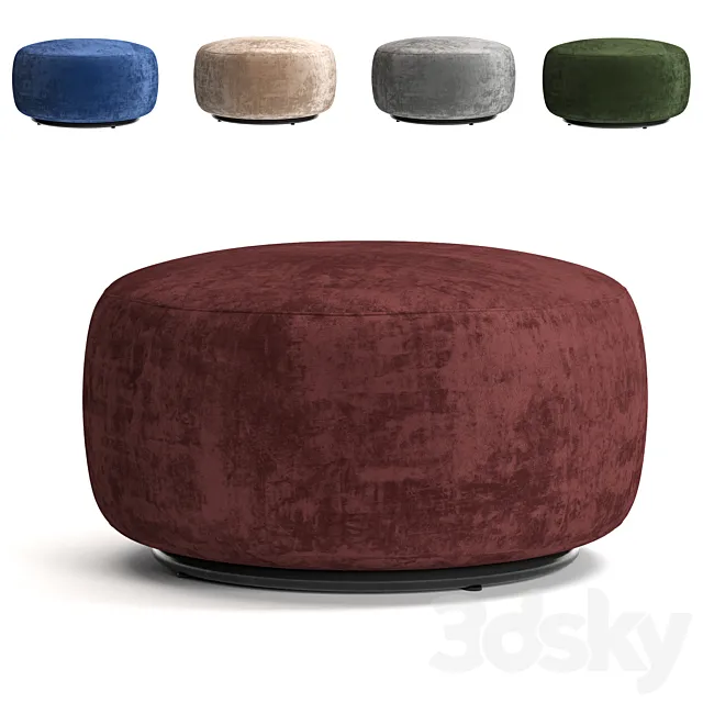KARTELL CHARLA POUF 3D Model