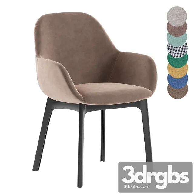Kartell Clap Chair 2 3D Model Free