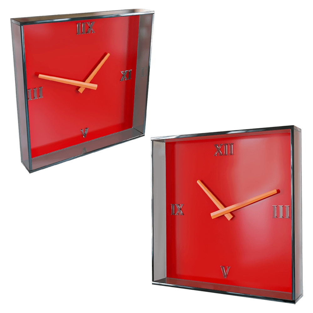 Kartell - Clock Tic Tac 3D Model