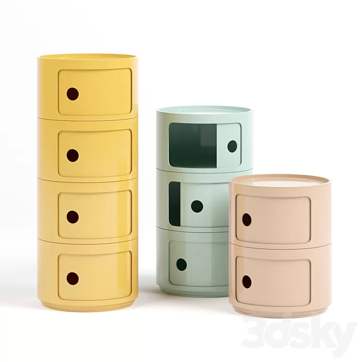 Kartell | COMPONIBILI 3D Model