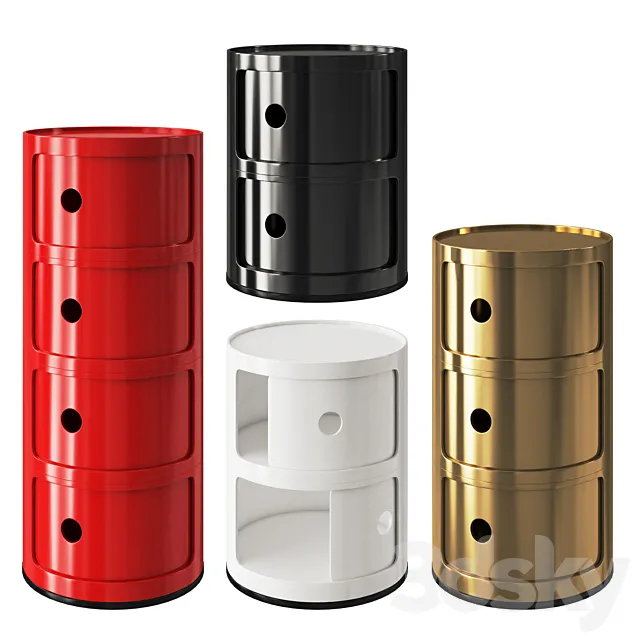 Kartell Componibili 3D Model