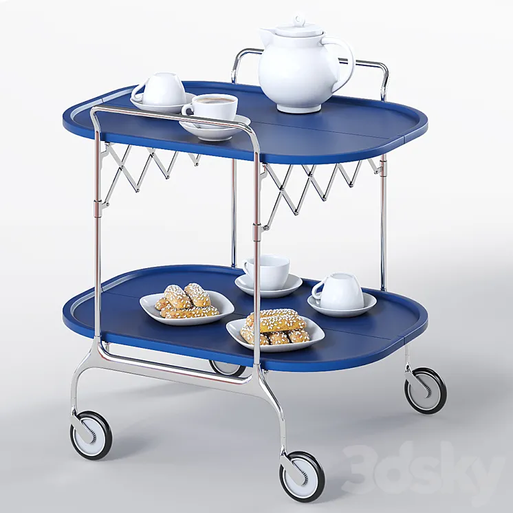 Kartell Gastone table 3D Model Free