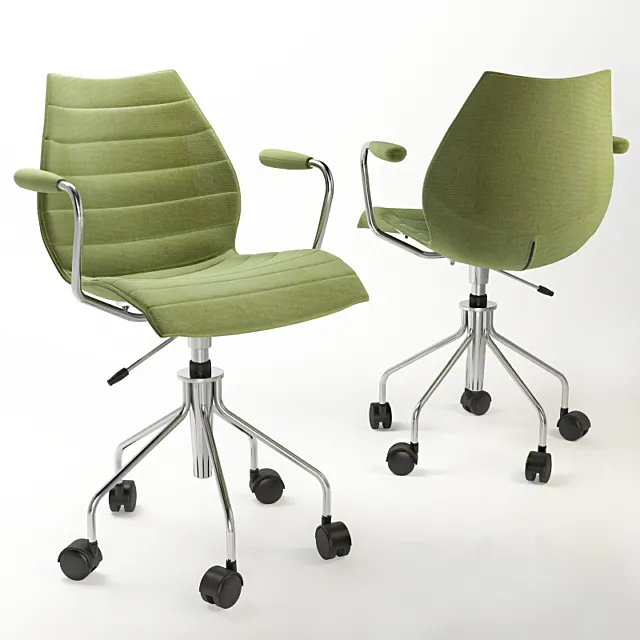 Kartell-Maui-Soft-Armchair Free Download
