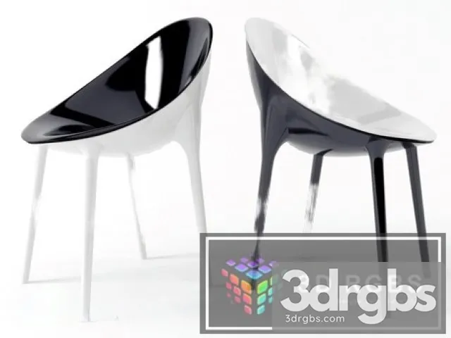 Kartell Mr Impossible Chair 3D Model Free