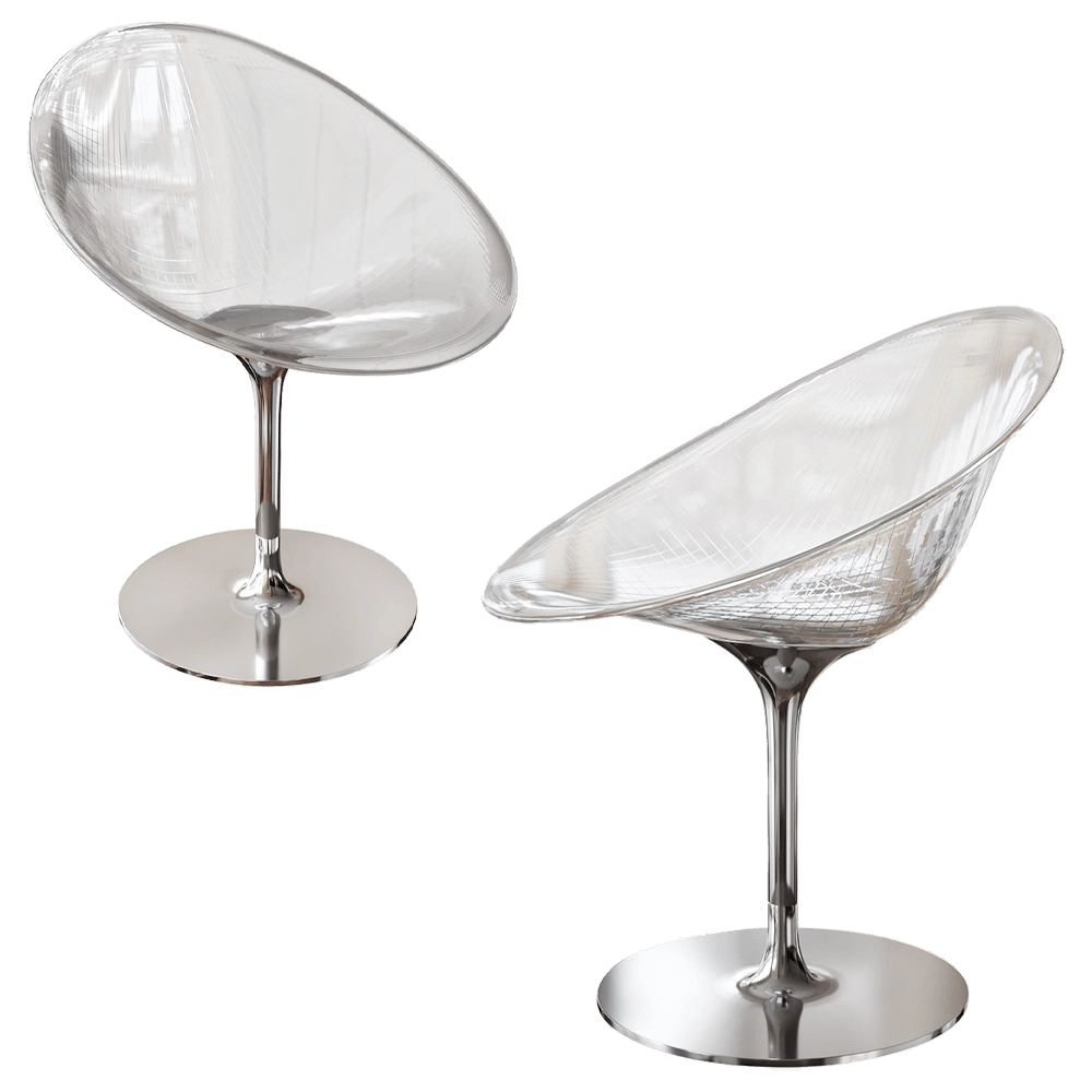 Kartell - Small armchair Eroisi 3D Model