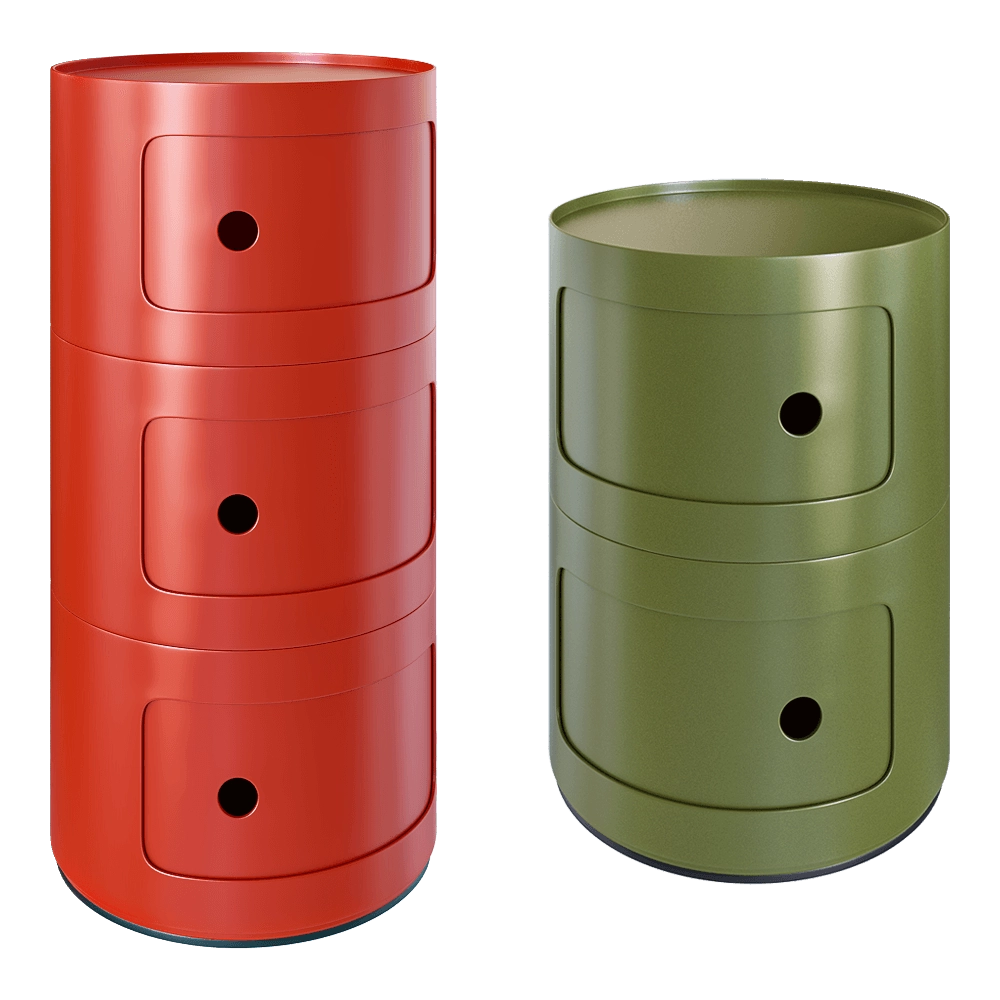 Kartell - Storage Componibili 3D Model