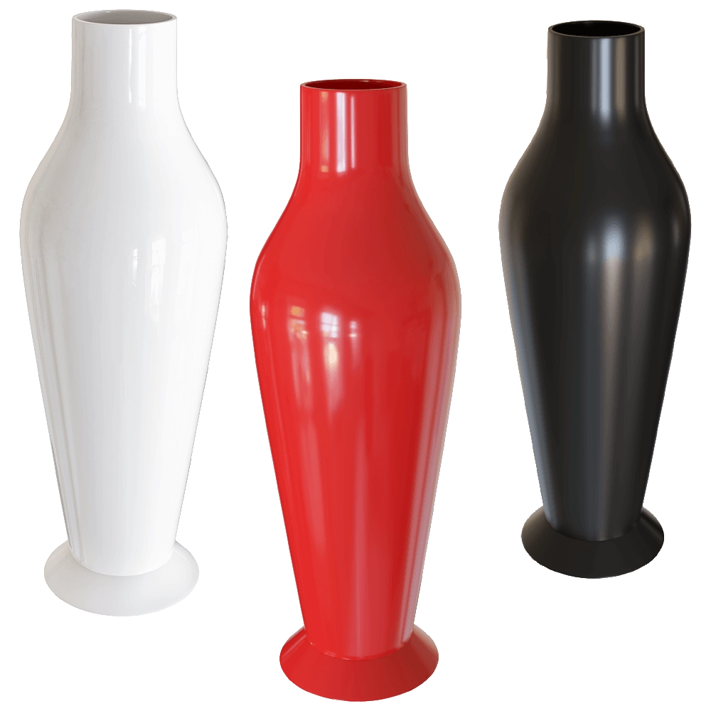 Kartell - Vase Missis flower power 3D Model