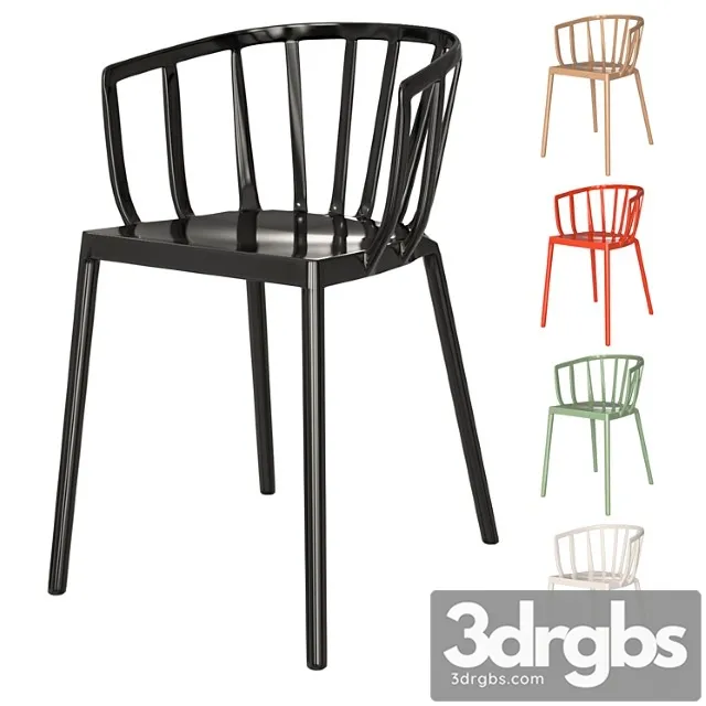 Kartell Venice Chair 3D Model Free