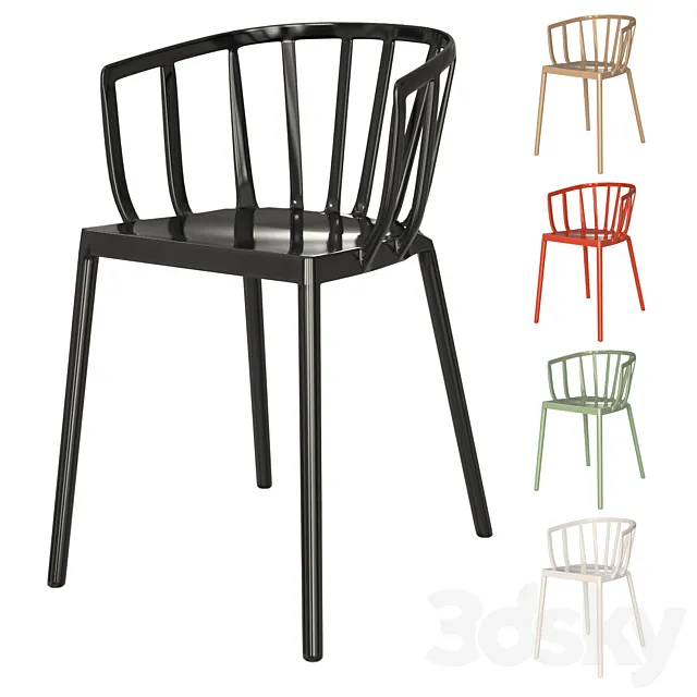 Kartell Venice Chair 3D Model