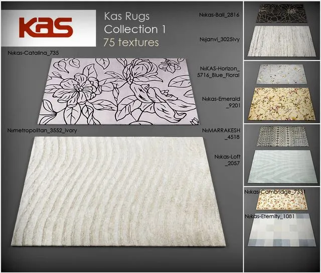Kas rugs 3D Model