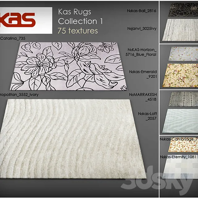 Kas rugs 3D Model