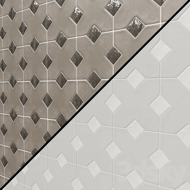 KASBAH Equipe Ceramicas tiles 3D Model