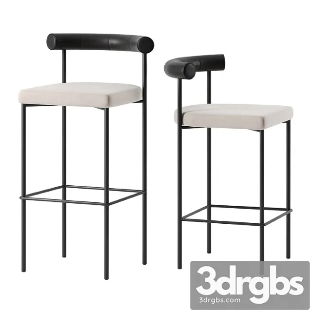 Kashmir Bar Stools By Resident 3D Model Free