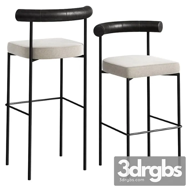 Kashmir Barstool Simon James 3D Model Free