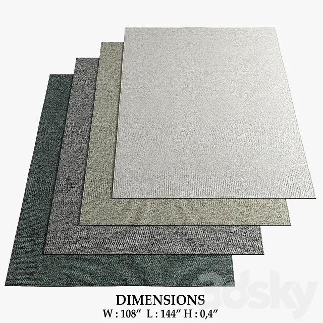 Kasthall Rugs_543 3D Model