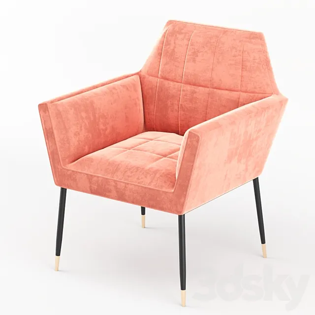 Kate - Armchair 3D Model