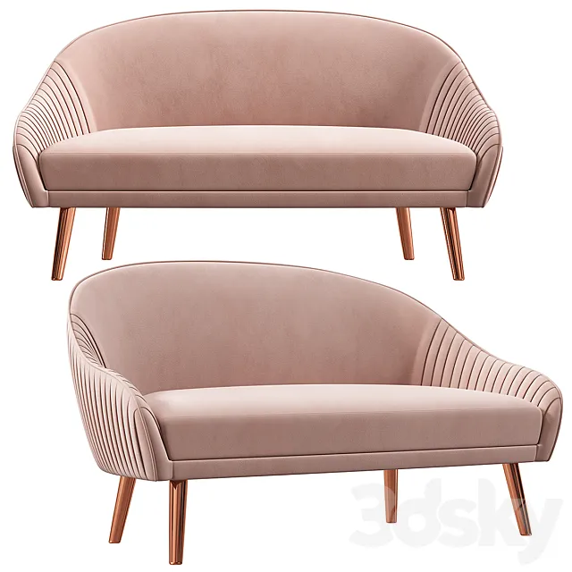 Kate Sofa 3D Model