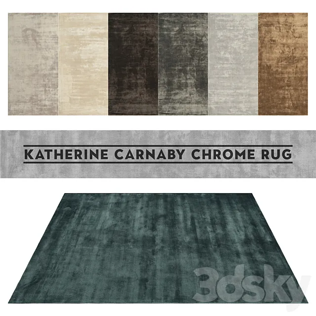 KATHERINE CARNABY CHROME RUG 3DModel