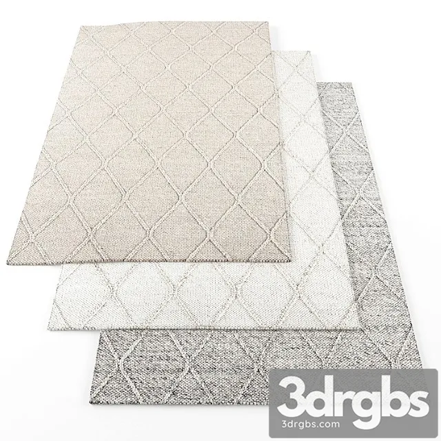 Katherine carnaby coast diamond rugs 3D Model Free