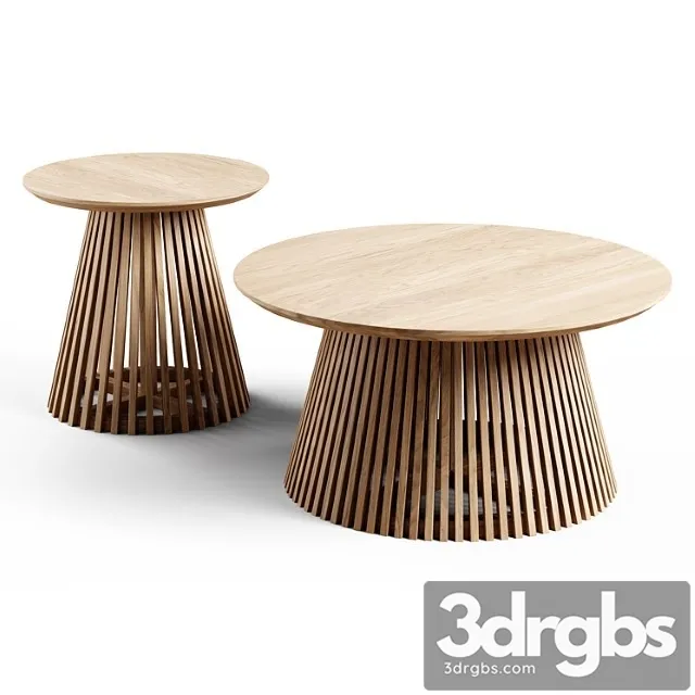 Kave Home Jeanette Set 1 3D Model Free