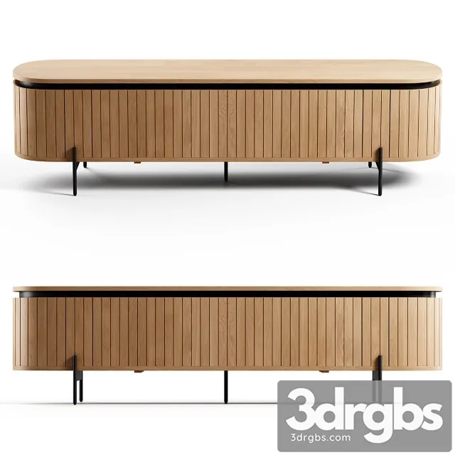 Kave Home Licia TV Stand 3D Model Free